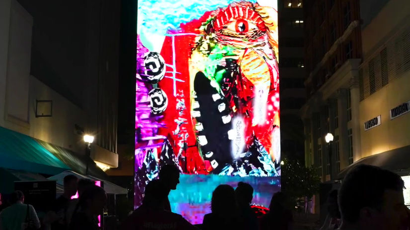Flaggler Street Art Festival Day 1